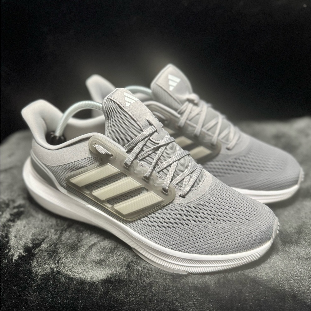 Adidas Ultra Bounce Light Gray Running Shoes